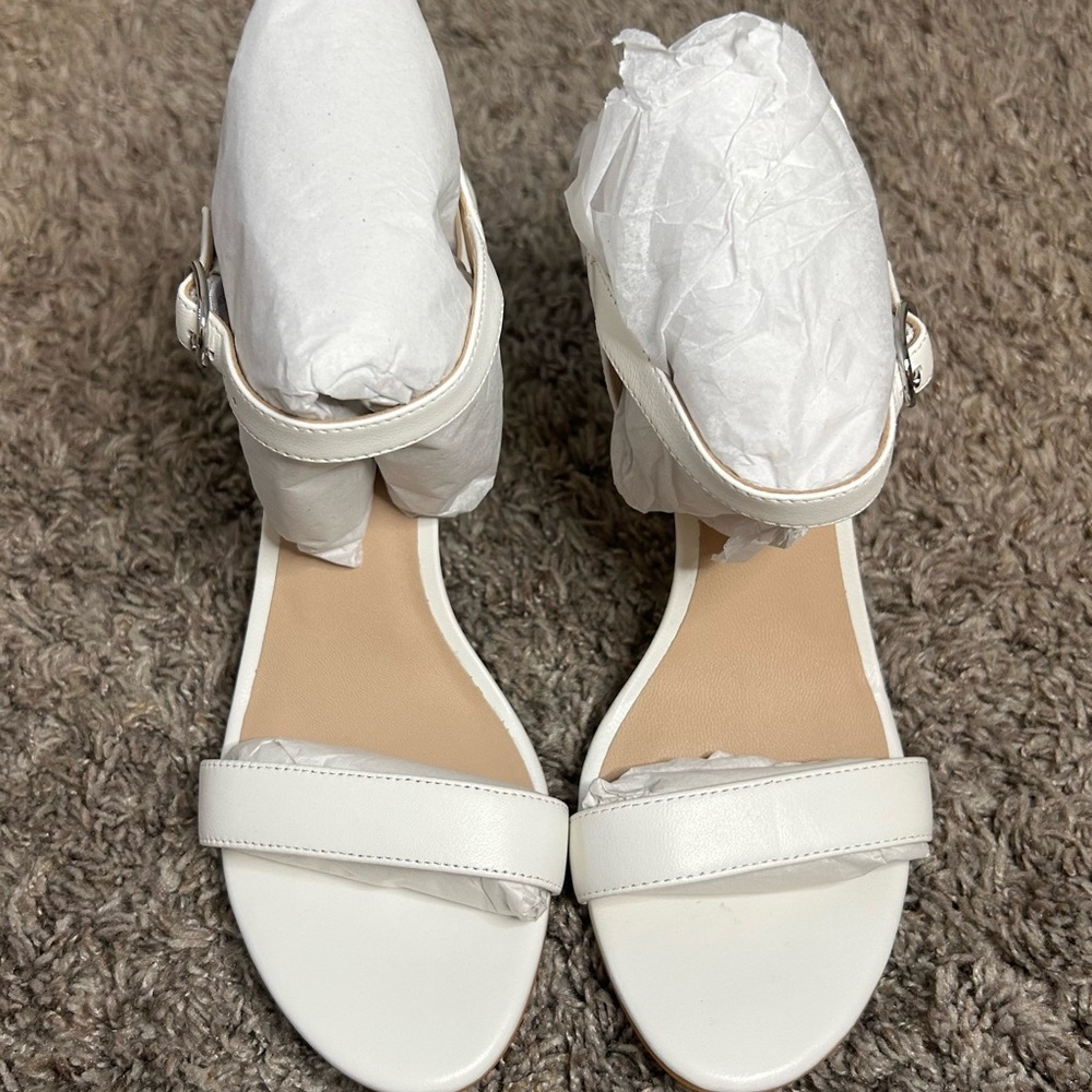 Stuart Weitzman Dancer 75 Block Sandals Size 7 We… - image 5